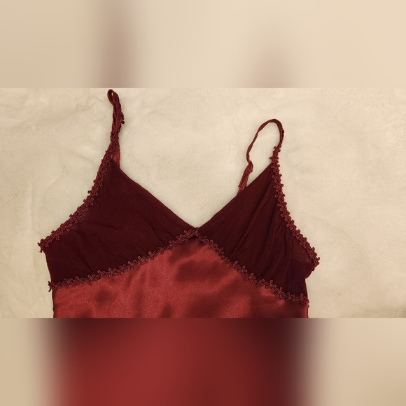 Vintage Burgundy Colesce Couture Lingerie size Small - Picture 13 of 14